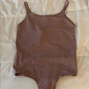 Mauve bodysuit